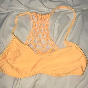 YELLOW BIKINI TOP